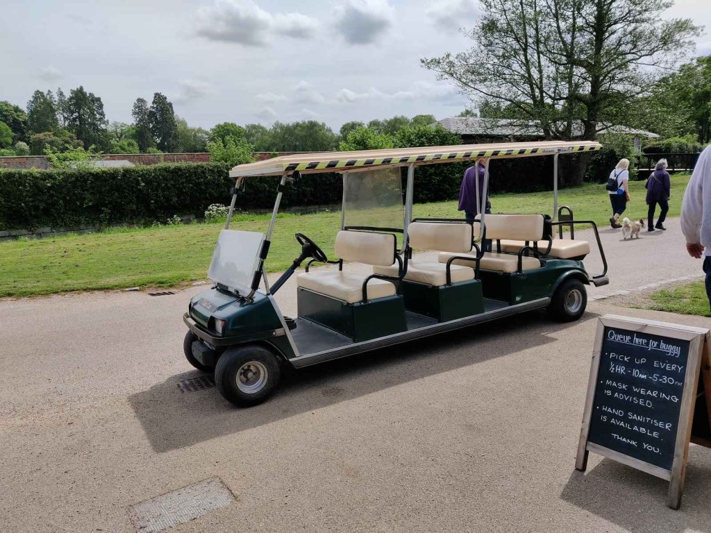 Cover for volunteer driven buggies