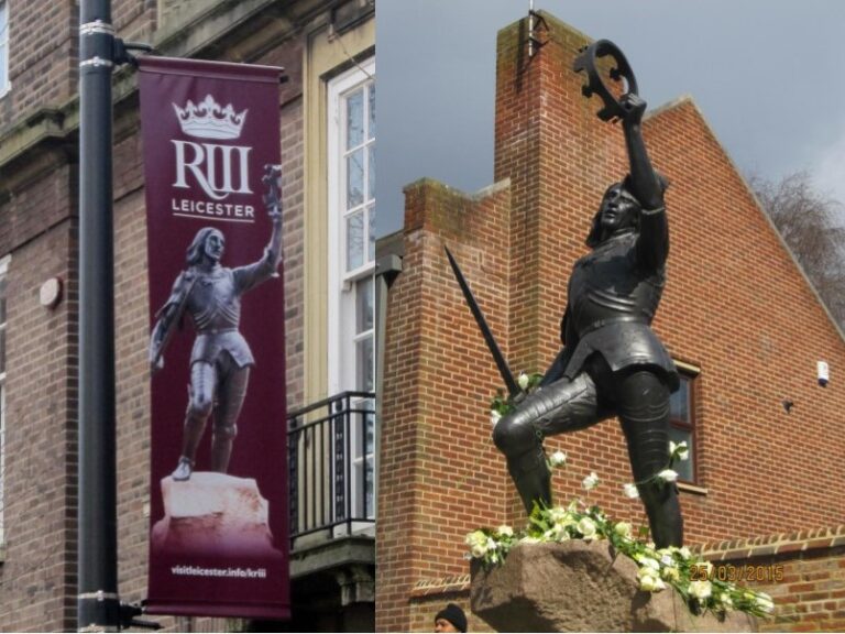Richard III Banner and Statue