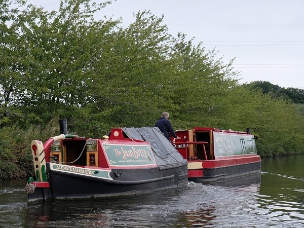 Underway on the Shropshire Union
