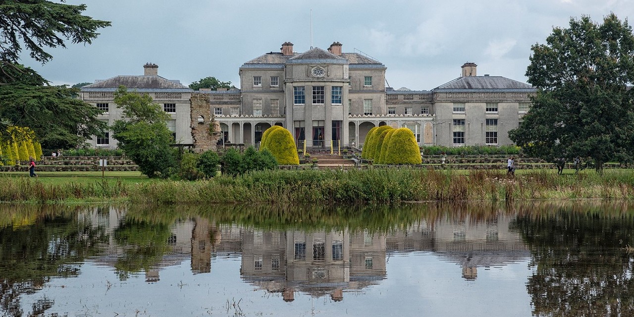 Rear of the mansion at Shugborough