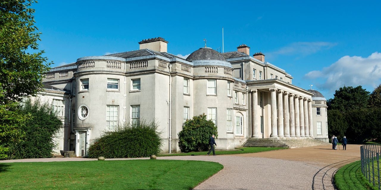 Mansion House Frontage Shugborough - by Davud Goacher