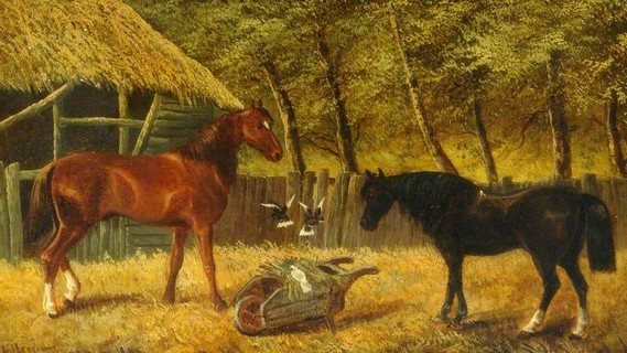 Farmyard Scene by John Frederick, Danum Gallery