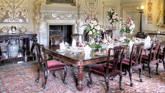 State dining room - Nostell Priory by David Dixon, CC BY-SA 2.0