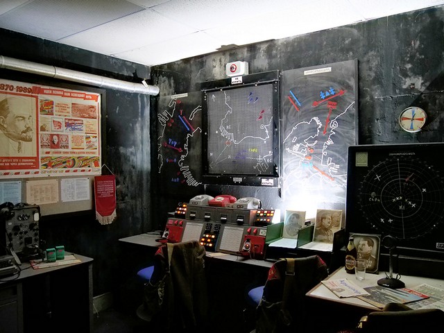 Soviet Operations Centre, Hack Green Secret Nuclear Bunker by David Dixon, CC BY-SA 2.0